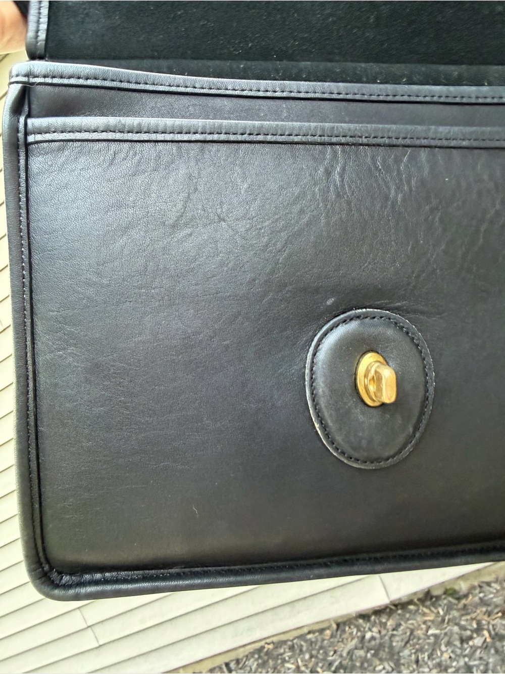 Vintage Coach Black Willis Bag - Picture 2 of 16